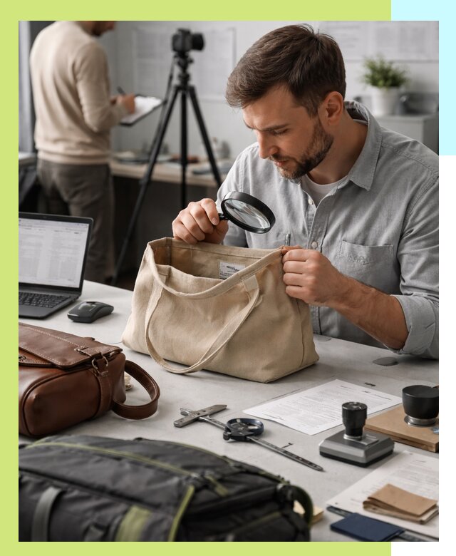 Сертификация сумок в Шебекине, оформление и получение сертификатов