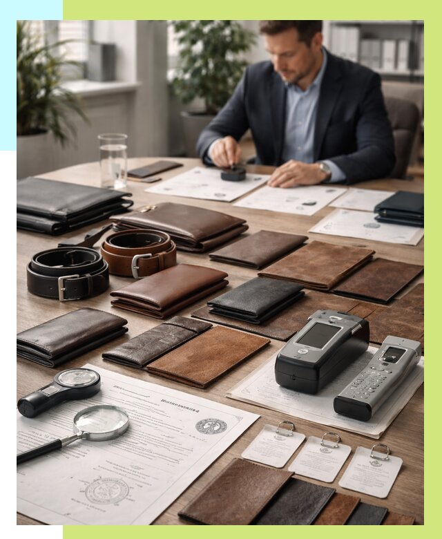 Сертификация кожаных изделий в Шебекине от 12217 р. | Алешин-Шбк