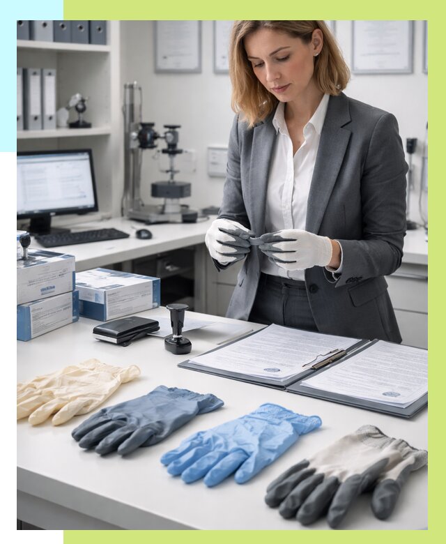 Сертификация перчаток в Шебекине от 8654 р. | Алешин-Шбк