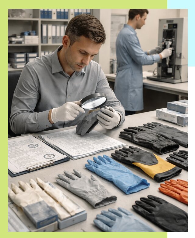 Сертификация перчаток и средств защиты продукции в Шебекине