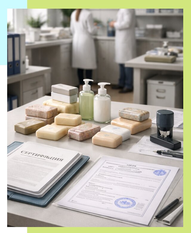Сертификация мыла и сертификат на мыло в Шебекине от 12217 | Алешин-Шбк
