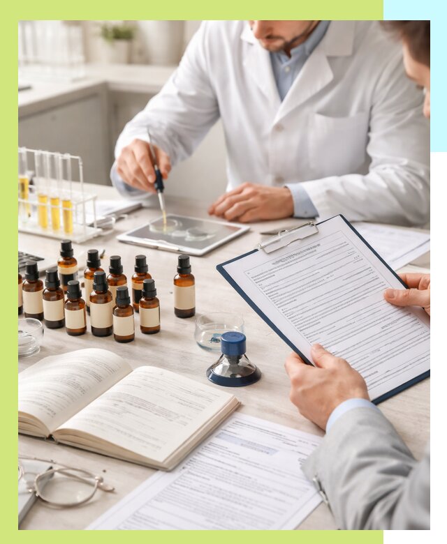 Сертификация эфирных масел и документация качества в Шебекине