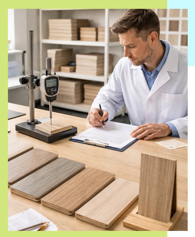 Сертификация ламината с испытаниями и оформлением документов в Шебекине