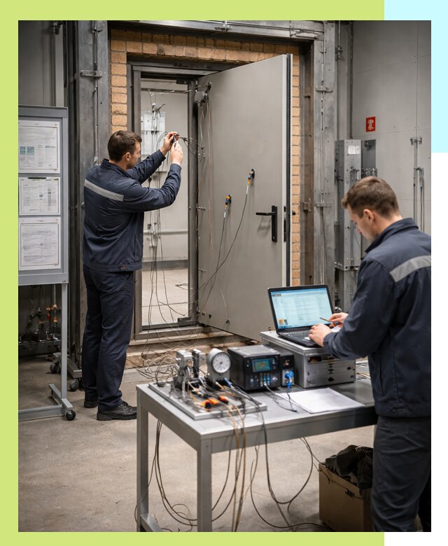 Сертификация противопожарных дверей в Шебекине по ГОСТ и ТР