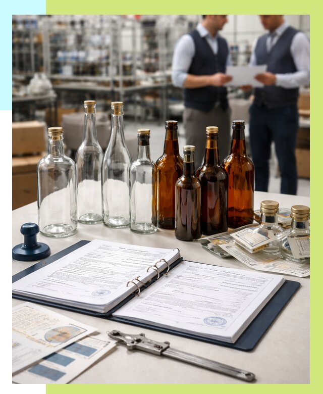 Сертификация стеклянных бутылок в Шебекине от 25453 р. | Алешин-Шбк