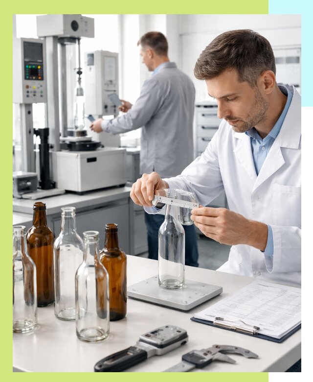 Сертификация стеклянных бутылок и сопутствующей упаковки в Шебекине