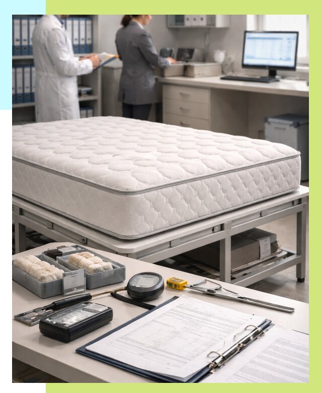 Сертификация матрасов в Шебекине от 8654 р. | Алешин-Шбк