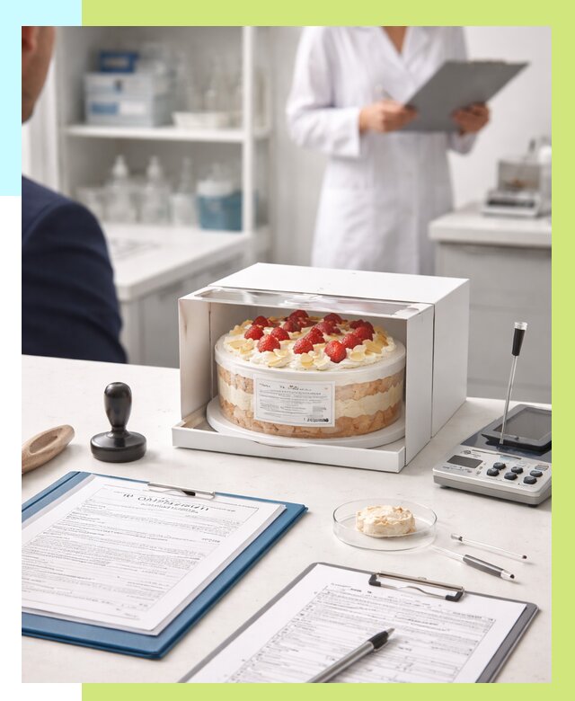 Сертификация тортов в Шебекине от 9163 р. заказать | Алешин-Шбк