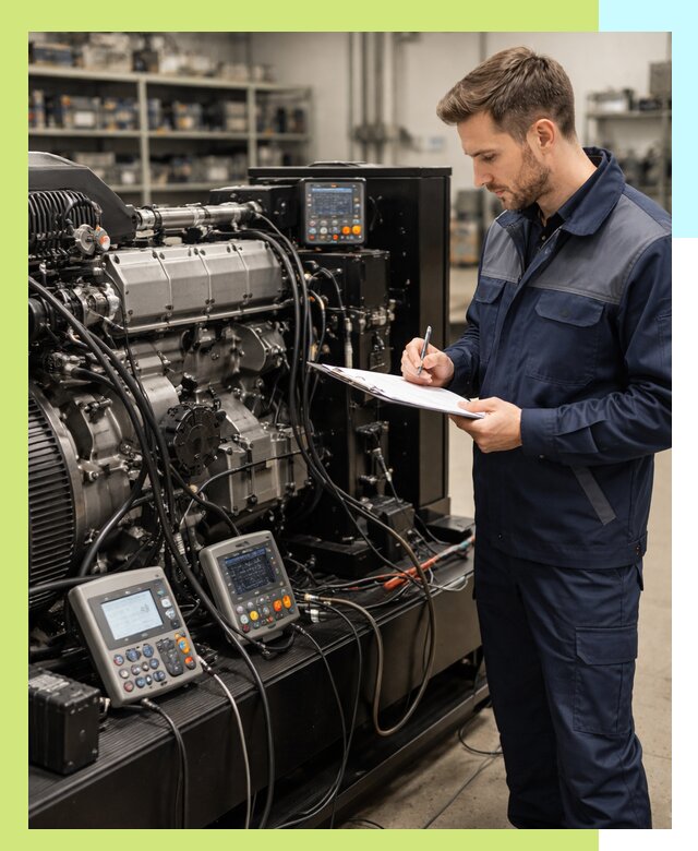Сертификация дизельных генераторов и их оборудования в Шебекине
