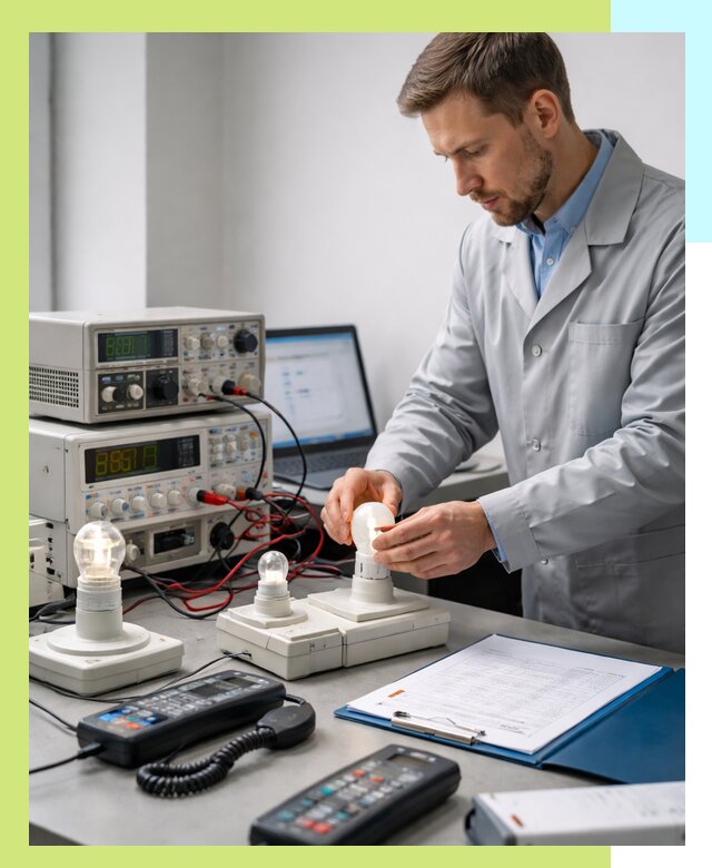 Сертификация ламп и светильников в Шебекине по нормативам