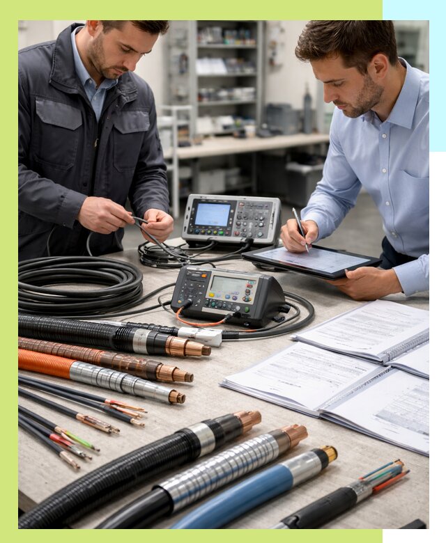 Сертификация кабеля и электропроводки в Шебекине под ключ