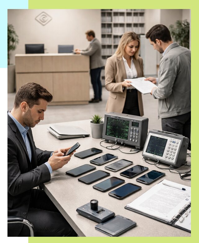 Сертификация телефонов в Шебекине от 25453 р. под ключ | Алешин-Шбк