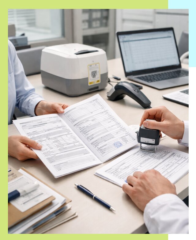 Оформление паспорта на товар и сопроводительных документов в Шебекине