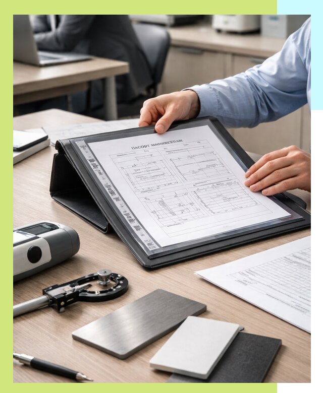 Оформление паспорта материала для продукции в Шебекине