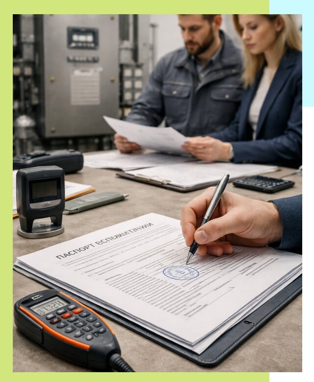 Оформление паспорта эксплуатации оборудования в Шебекине