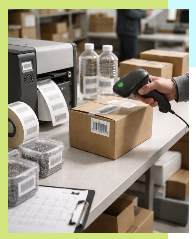 Штрихкодирование продукции и маркировка для продажи в Шебекине