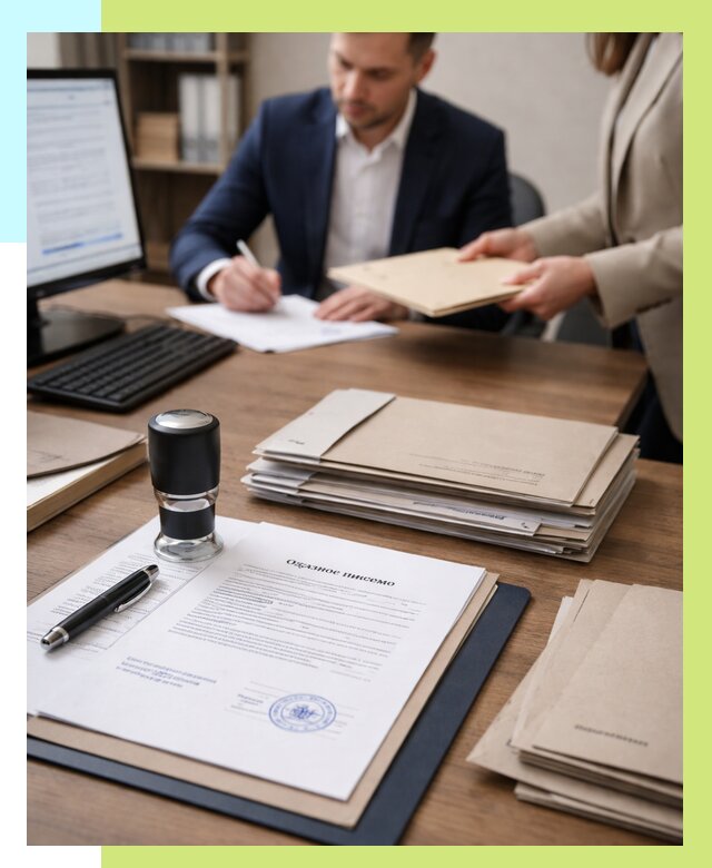 Отказное письмо для таможни в Шебекине от 3054 р, Алешин-Шбк