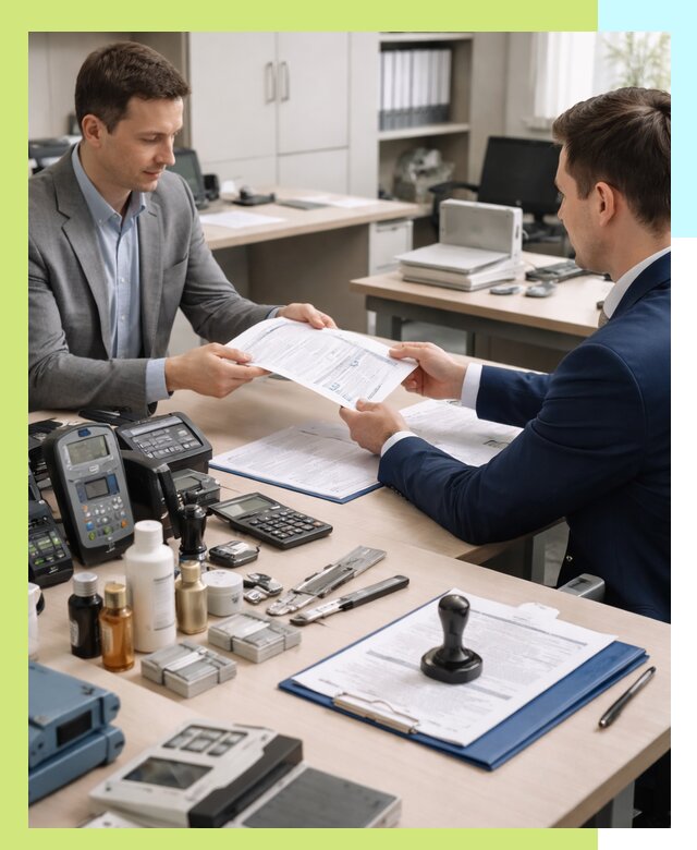 Оформление и получение заключения РЧЦ для оборудования в Шебекине