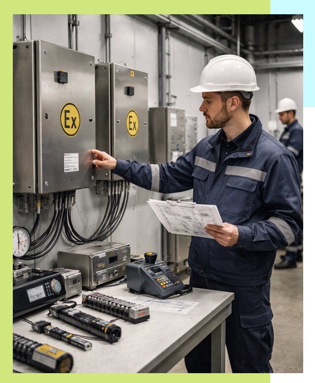 Сертификат взрывозащиты промышленного оборудования в Шебекине