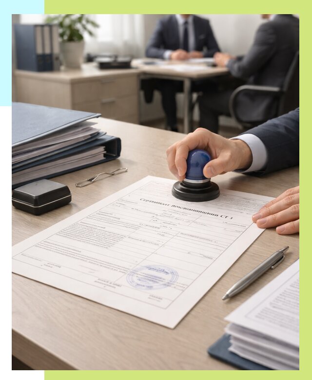 Сертификат происхождения СТ 1 в Шебекине от 4581 р. | Алешин-Шбк