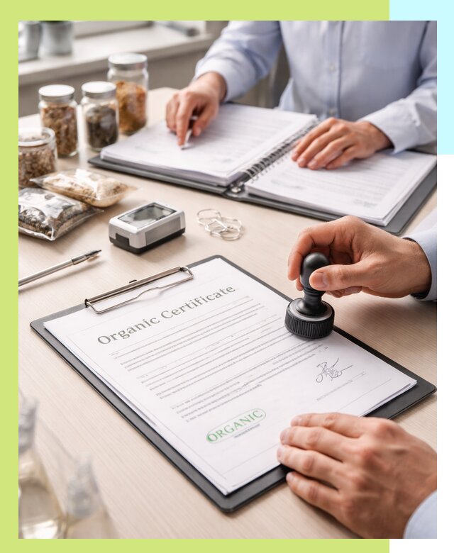 Получение органик сертификата для продукции в Шебекине
