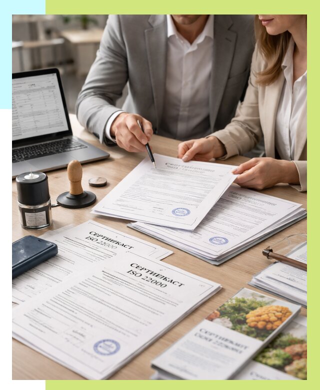 Сертификат ISO 22000 в Шебекине от 40724 р. под ключ | Алешин-Шбк