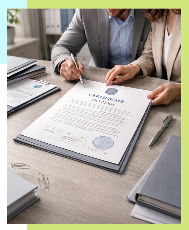 Сертификат ISO 22301 в Шебекине от 45815 р. | Алешин-Шбк срочно