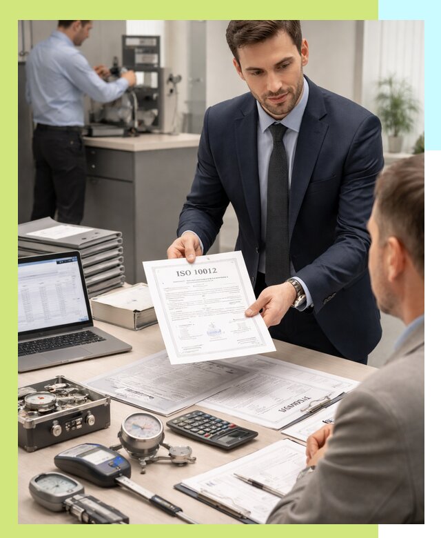 Выдача сертификата ISO 10012 по требованиям метрологии в Шебекине