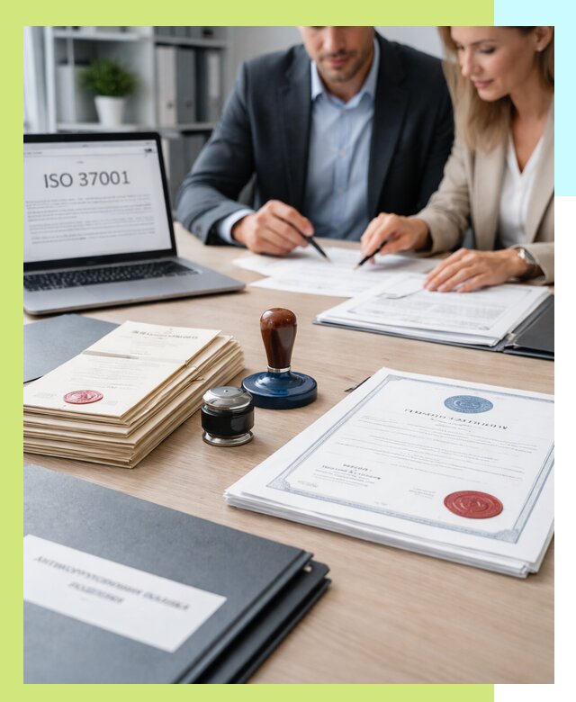 Получение сертификата ISO 37001 по системе борьбы с коррупцией в Шебекине