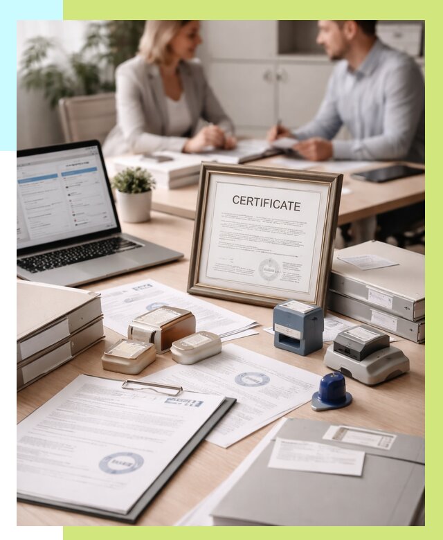 Сертификация компании в Шебекине от 45815 р. | Алешин-Шбк — заказ